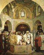 Viktor Vasnetsov Baptism of Saint Prince Vladimir 1890 oil